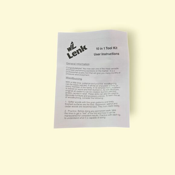 Wall Lenk 10-in-1 took kit - Picture 2 of 5